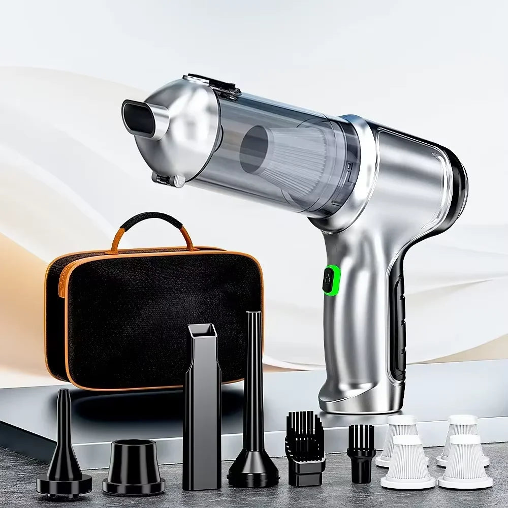 SZUK 2026 Car Vacuum Cleaner 15000Pa — Mini Handheld Wireless Strong Suction