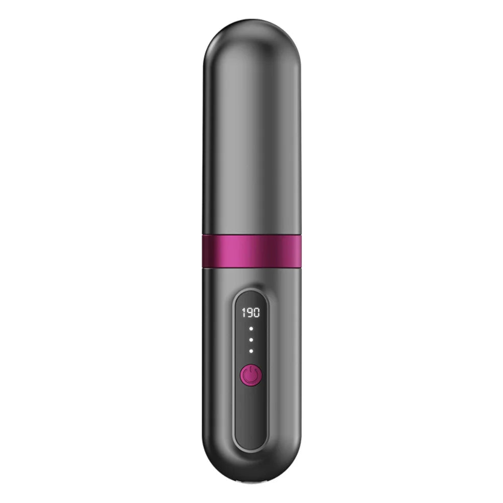 Portable Cordless Hair Straightener Brush — Electric Ceramic Heating Straightening Comb