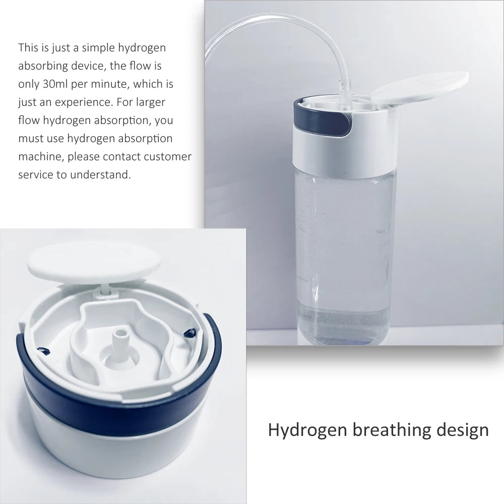 BlueVida High Hydrogen Water Generator 3000ppb — SPE/PEM with Breath Inhalation & Self-Cleaning