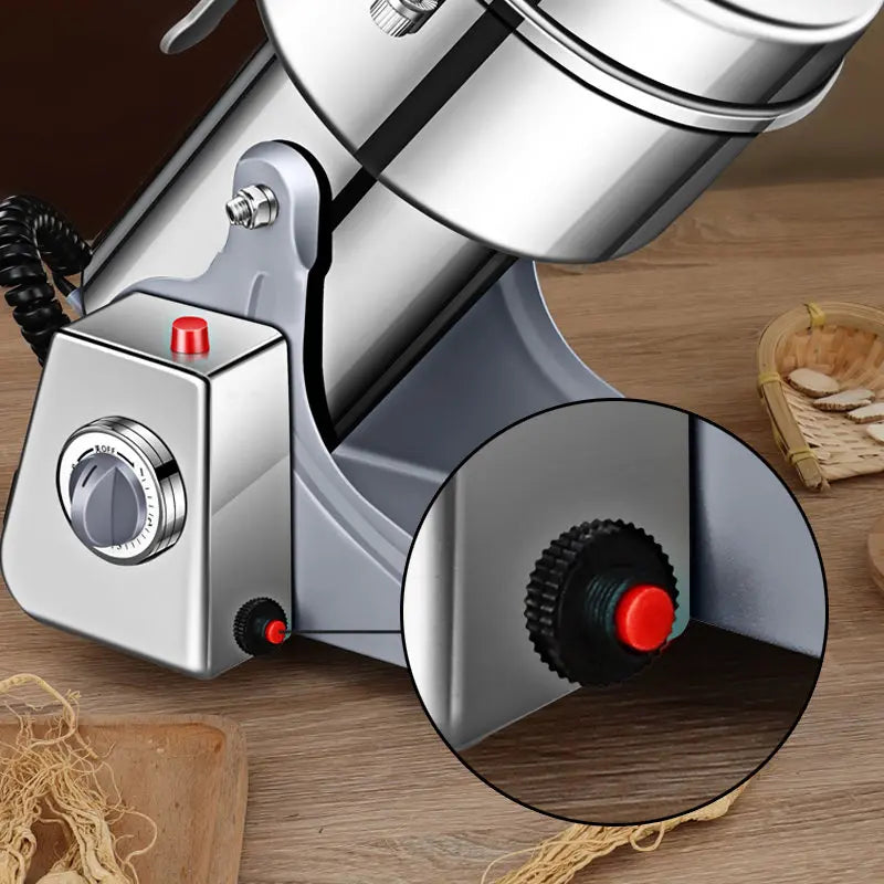 800g Electric Grain & Spice Grinder — High-Speed Swing Mill for Herbs & Cereals