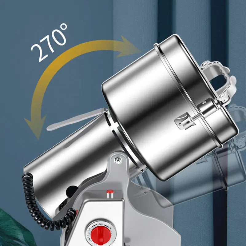 800g Electric Grain & Spice Grinder — High-Speed Swing Mill for Herbs & Cereals
