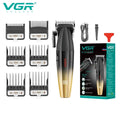VGR Hair Trimmer Professional Clipper Barber Adjustable Hair Cut Machine 9000 RPM Clipper LED Display Hair Clippers Men V-003
