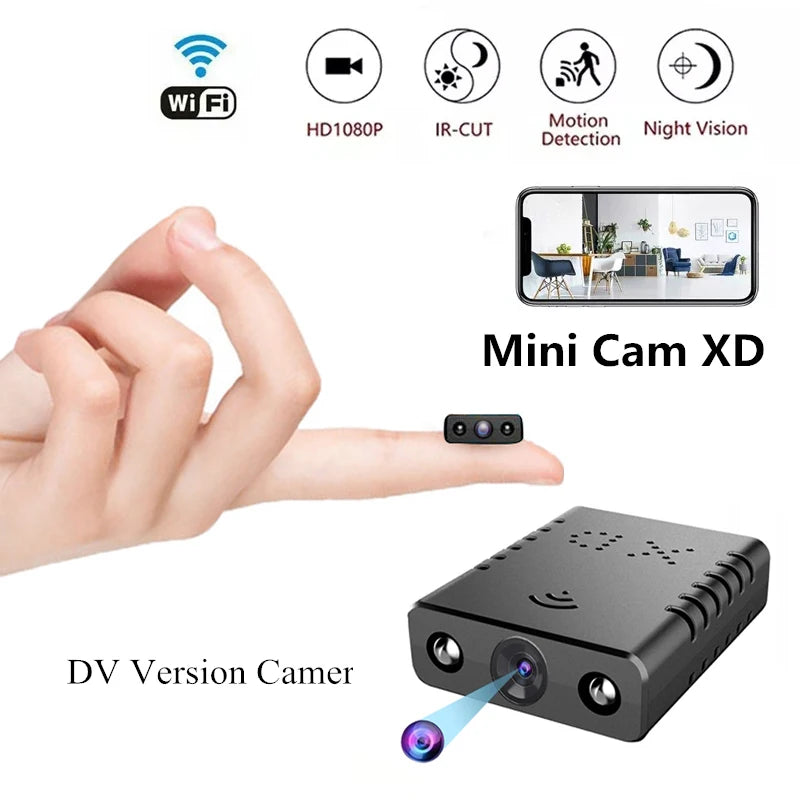 1080P HD Mini WiFi Security Camera — Smart Home Indoor Anti-Theft IP Cam