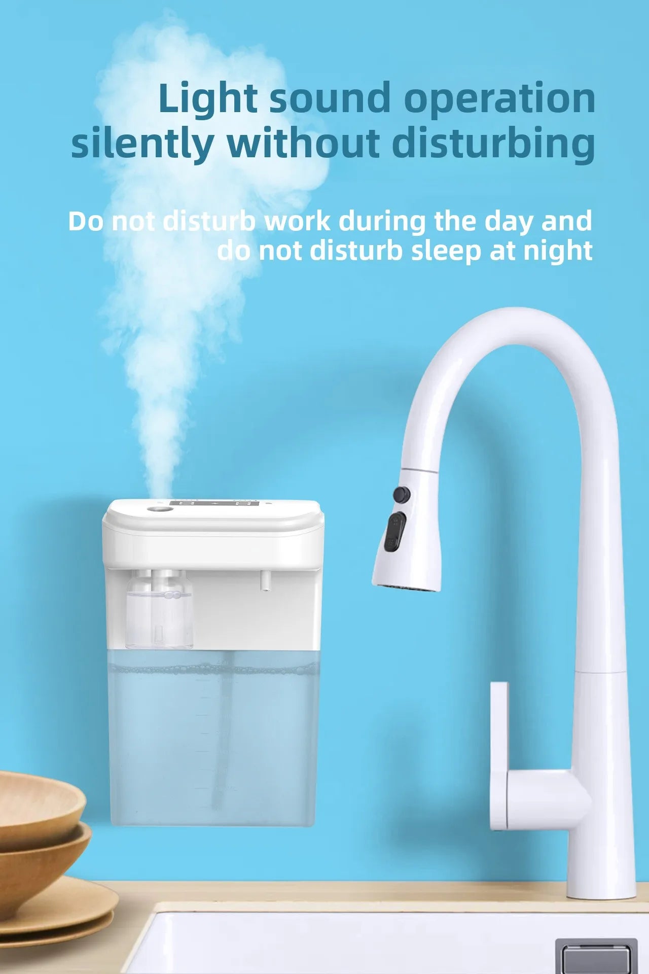 2-in-1 Automatic Foam Soap Dispenser & Aromatherapy Machine — Infrared Sensor Fragrance Diffuser