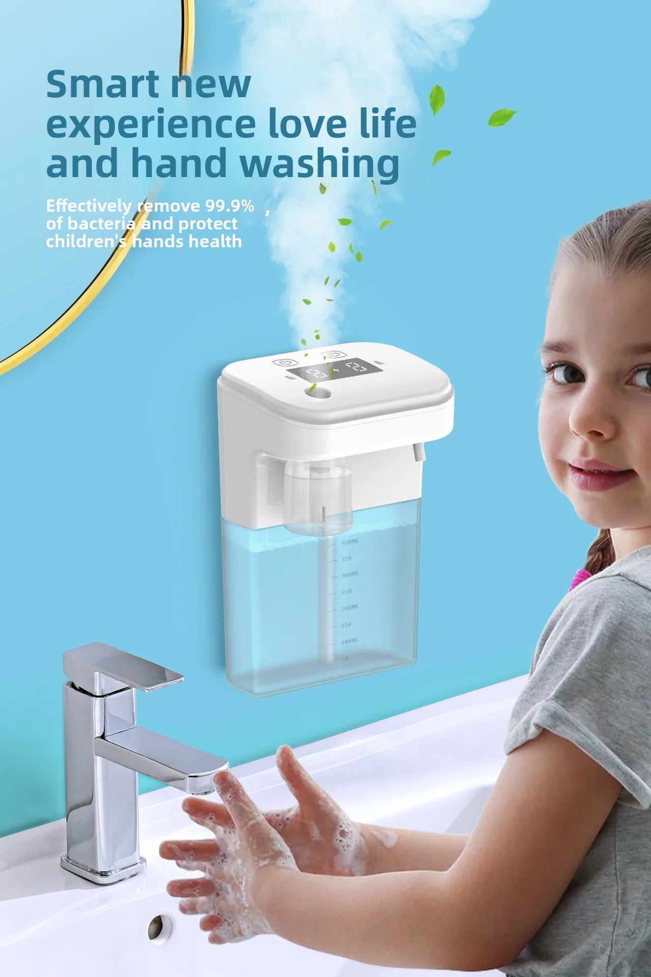 2-in-1 Automatic Foam Soap Dispenser & Aromatherapy Machine — Infrared Sensor Fragrance Diffuser