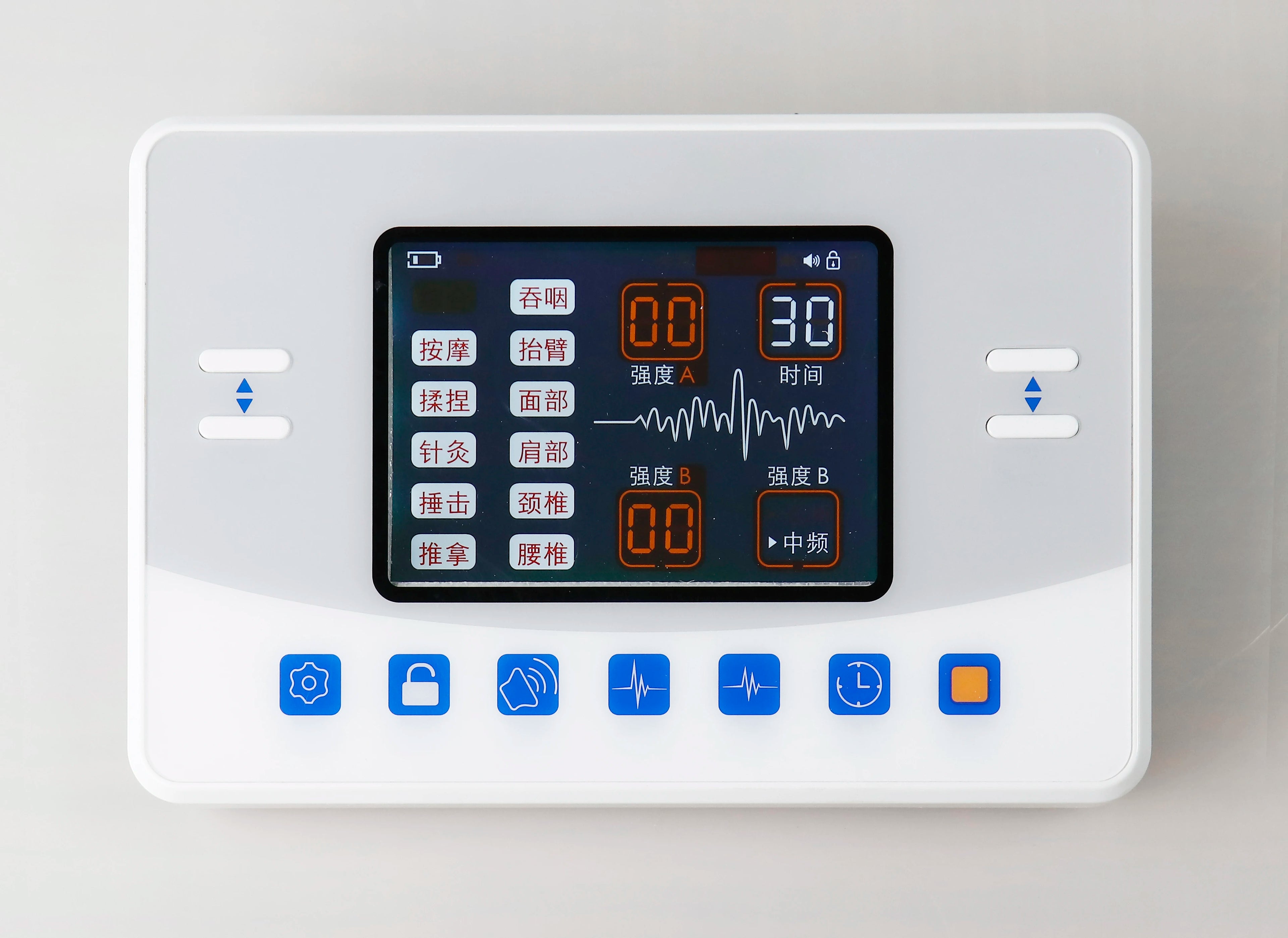 EMS Eletric Professional Muscle Stimulation Physiotherapy Tens Acupuncture Machines Pulse Impulse Body Massager 12 Modes Gifts