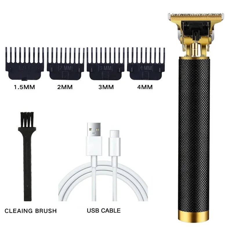 Professional Rechargeable Beard Trimmer for Men — Precision Electric Grooming Tool