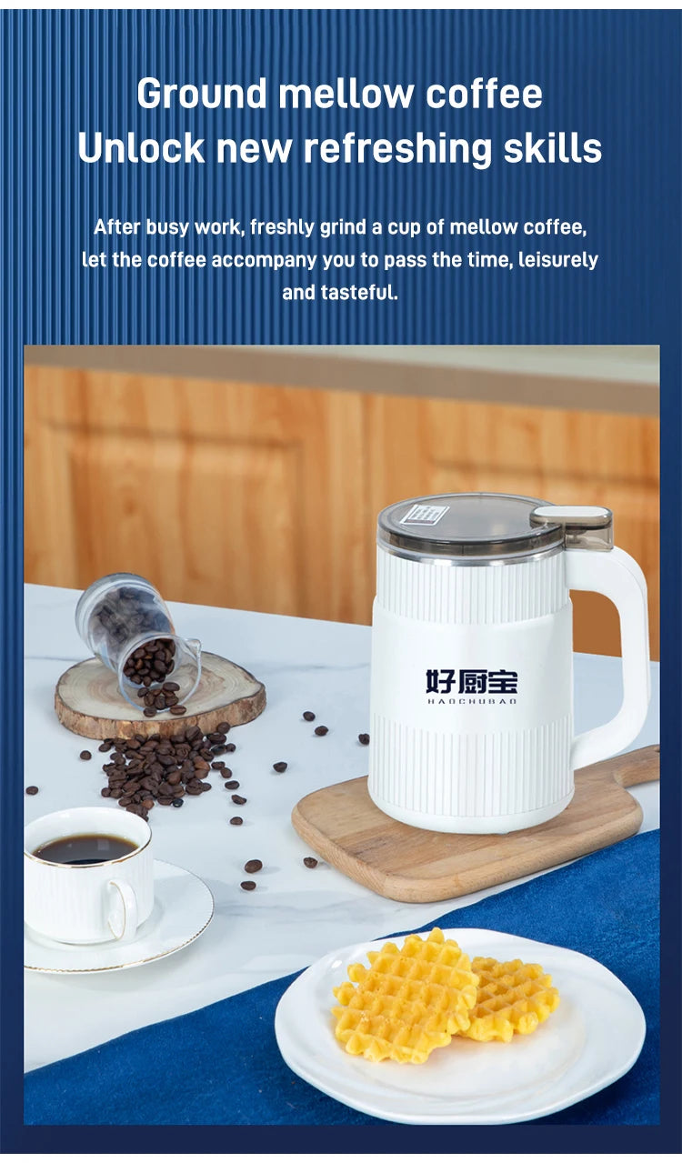 Ultra-Fine Powder Electric Grain Grinder — Household Coffee Bean & Spice Mill