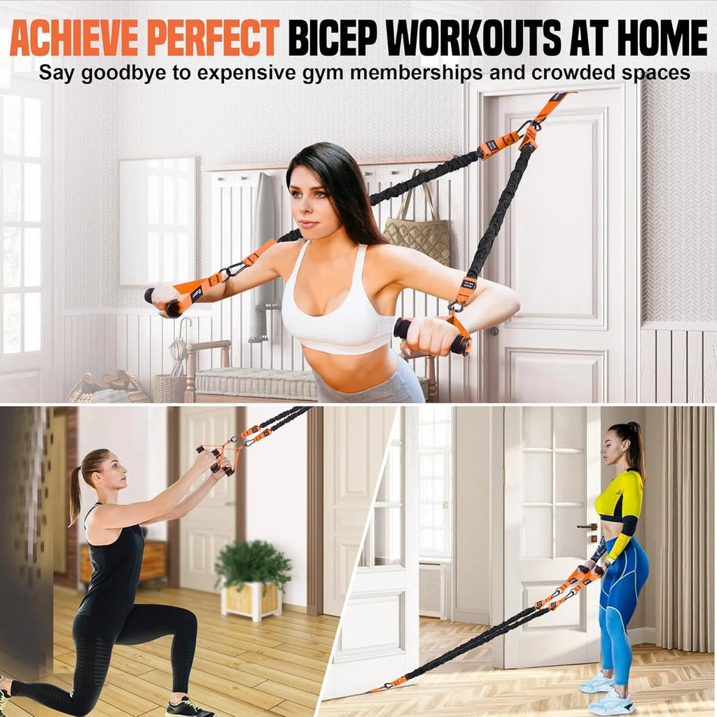 Pull-Up Assistance Resistance Bands — Set for Chin-Up, Stretching & Body Training