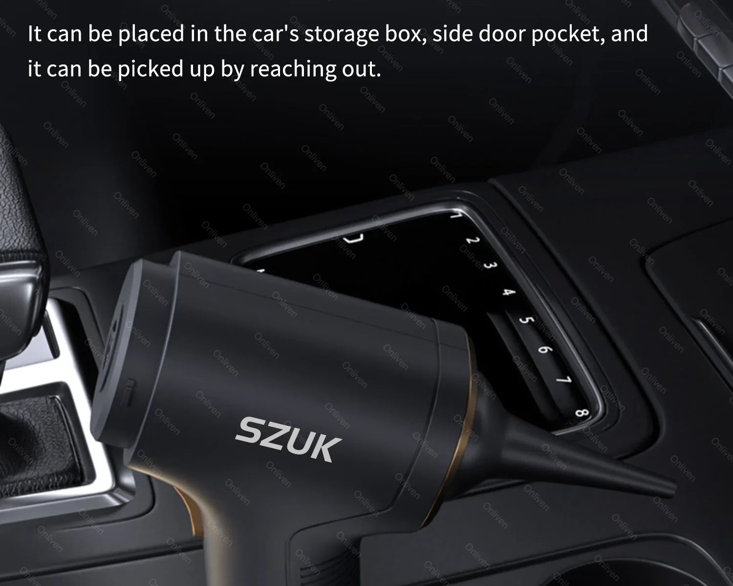 SZUK 2025 Mini Vacuum Cleaner 780000PA — Powerful Cordless Handheld & Car Blower