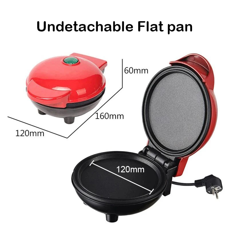 Multifunctional Waffle & Omelette Maker — Non-Stick Double-Side Heating Donut & Egg Burger Baker