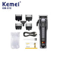 Kemei Professional Hair Clippers Electric Cordless Hair Trimmer with LCD Display USB Rechargeable Hair Cutting Machine for Men