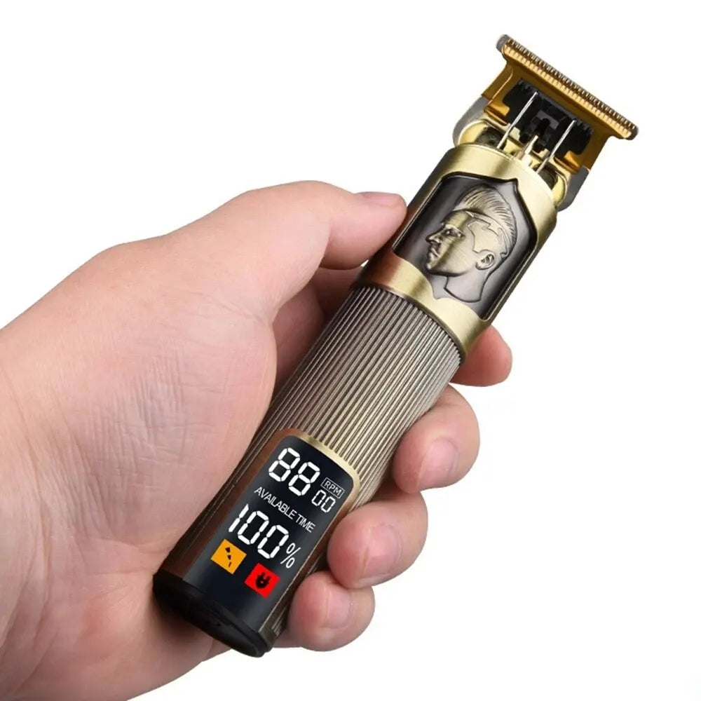 Three-Speed Variable Gear T9 Hair Clipper — Electric Trimmer for Precise Home Cutting