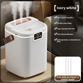 HOMEFISH 2L Triple Nozzle Humidifier — Silent Night Light Air Purifier, Type-C Refill
