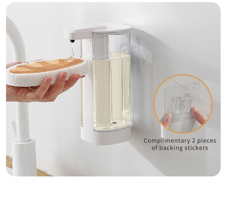 Automatic Sensor Soap Dispenser — Touchless Intelligent Hand Washing Machine for Kitchen