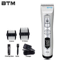 BTM P19 Professional Hair Clipper — Electric Cordless Trimmer for Barber & Home Use