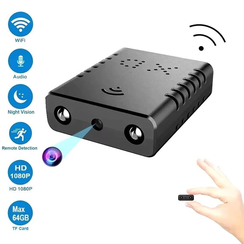XD Mini Camera 4K WiFi — Night Vision Waterproof Home Security Video Recorder