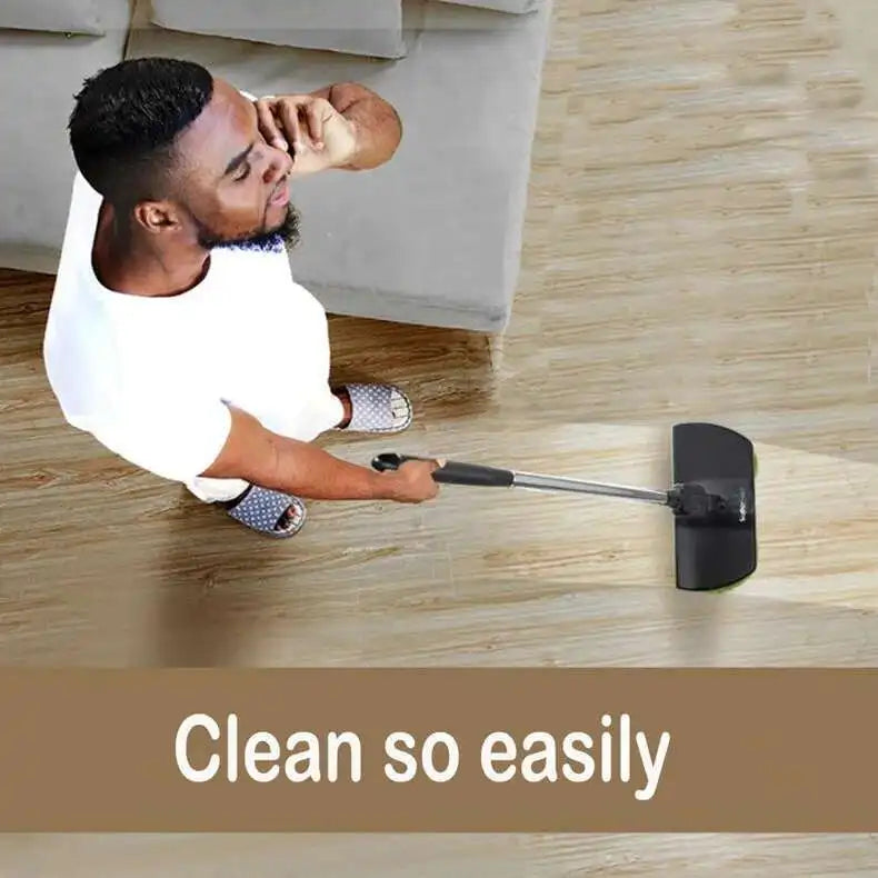 Electric Rotating Mop 2-in-1 — Rechargeable Wireless Floor Cleaner & Wax Machine