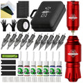 DM Wireless Tattoo Kit — Complete Mini Rocket Machine Set
