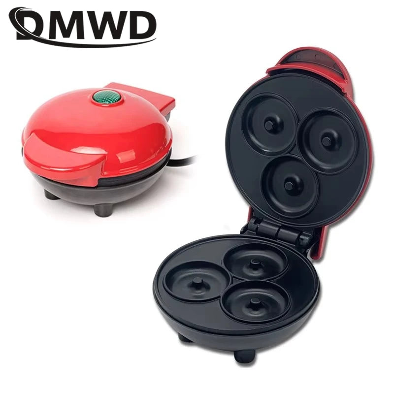 Multifunctional Waffle & Omelette Maker — Non-Stick Double-Side Heating Donut & Egg Burger Baker