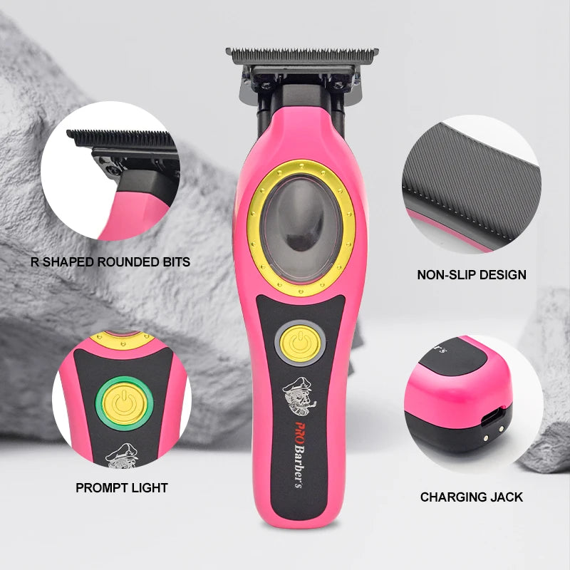 High Power Multifunctional Hair Clipper — Rechargeable Electric Men's Trimmer & Shaver