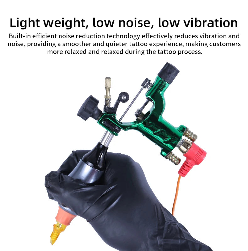Dragonfly Rotary Tattoo Machine — Shader & Liner Kit