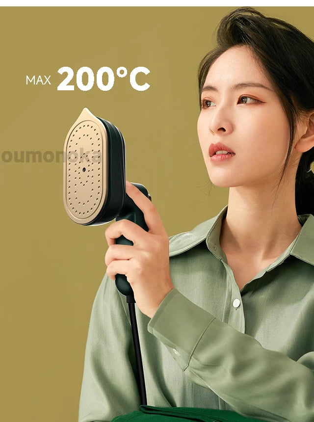 Mini Rotating Steam Iron — Portable Handheld Garment Steamer for Home & Travel