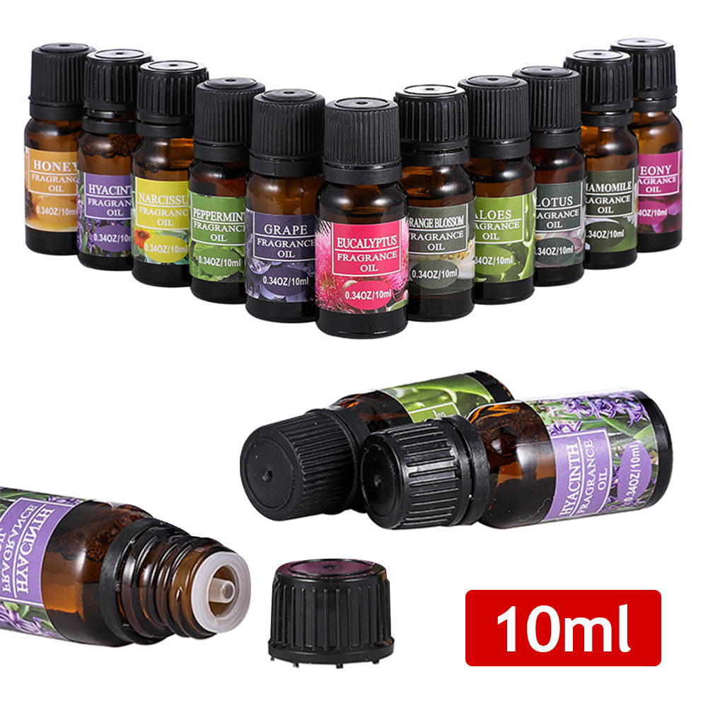 Essential Oils for Diffuser & Humidifier — 27 Fragrances Aromatherapy Water-Soluble