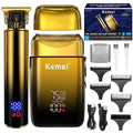 Original Kemei combo Beard & Hair Trimmer For Men Electric Shaver Bald Head Razor Clipper Shaving Machine Rechargeable