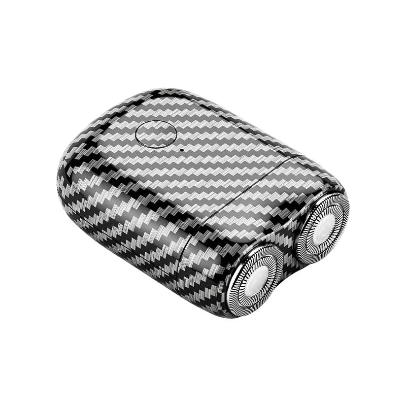Mini Double Head Electric Shaver — IPX7 Waterproof Pocket Razor with Replaceable Head