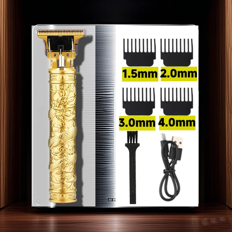OUMONOKA T9 Professional Hair Clipper — Men’s Barber Trimmer, 90-Min Battery