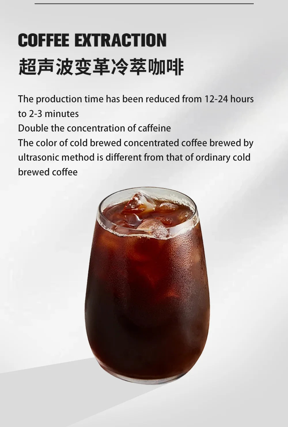 Ultrasonic Nutrition Extractor — Coffee, Flower Tea & Herbal Medicine Atmospheric Pressure Machine