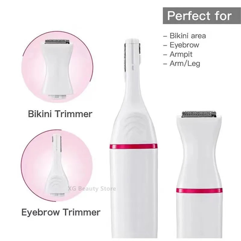5-in-1 Electric Epilator for Women — Complete Body Hair Removal & Grooming Kit