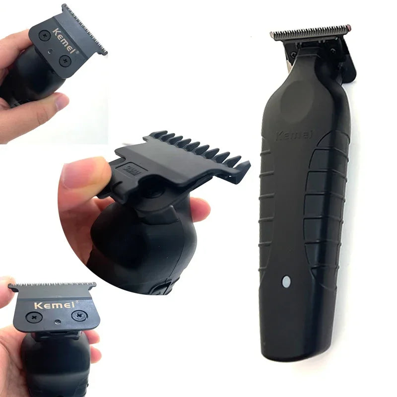 Kemei KM-2299 USB Fast Charging Hair Clipper — Professional Cordless Electric Trimmer