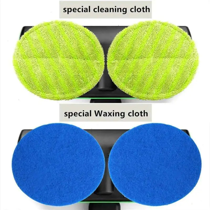 Electric Rotating Mop 2-in-1 — Rechargeable Wireless Floor Cleaner & Wax Machine