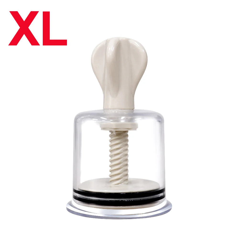 4 Size Massage Physiotherapy Cupping Manual Rotating Handle Cup Anti Cellulite Vacuum Cupping Cups Vacuum Body Massage Cans