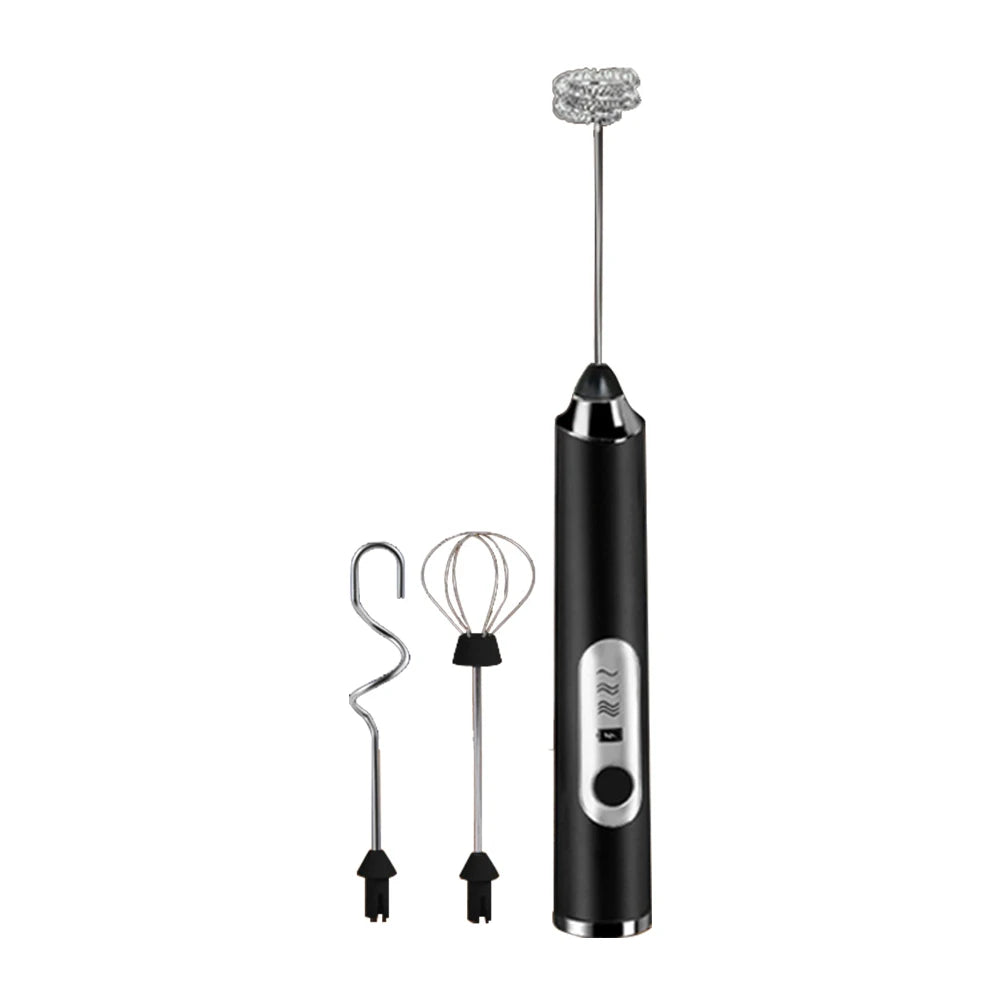 Mini Electric Milk Frother — Wireless Handheld Foam Maker for Cappuccino & Coffee