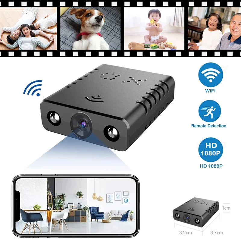 1080P HD Mini WiFi Security Camera — Smart Home Indoor Anti-Theft IP Cam