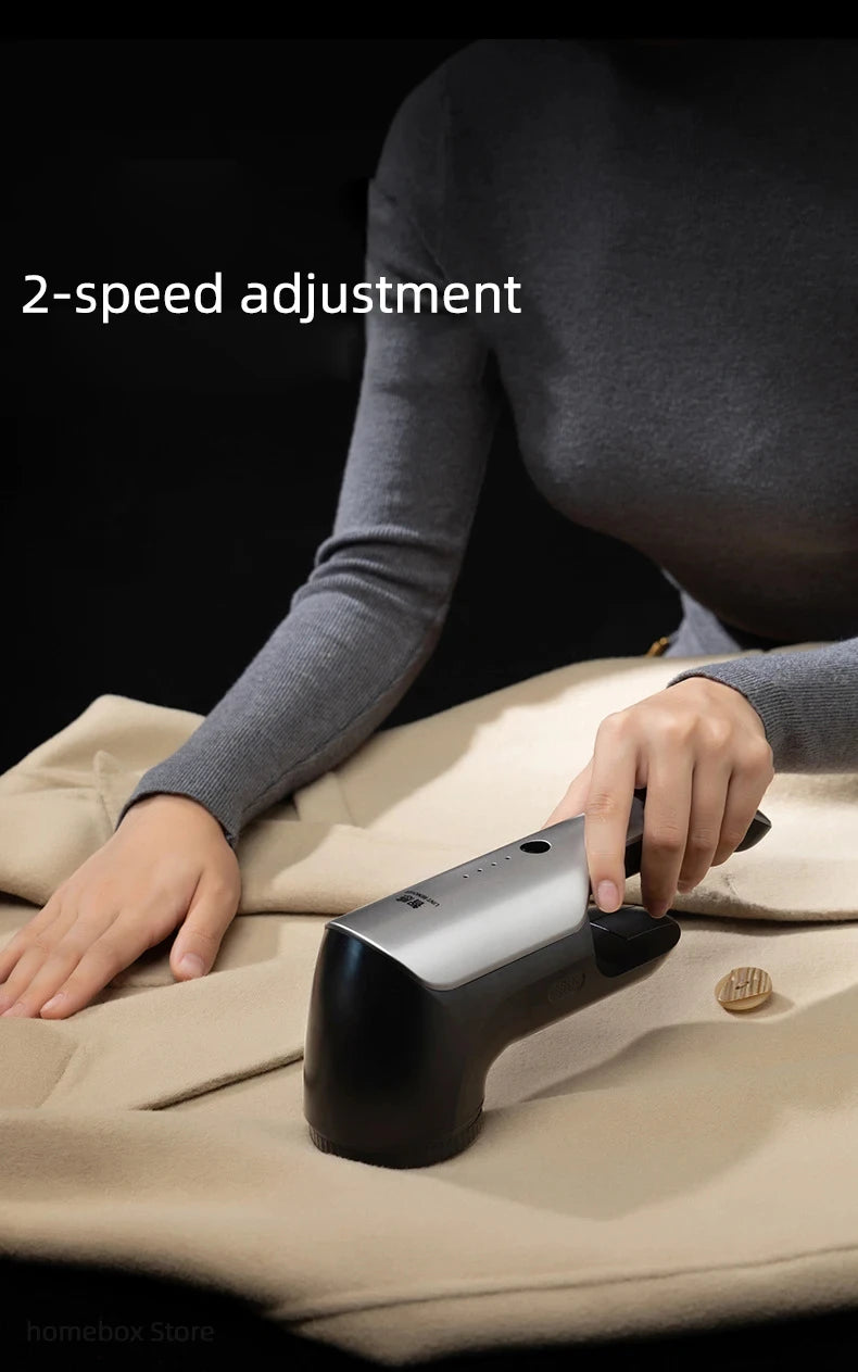 45W Commercial Electric Lint Remover — Professional Fabric Shaver & Hairball Trimmer