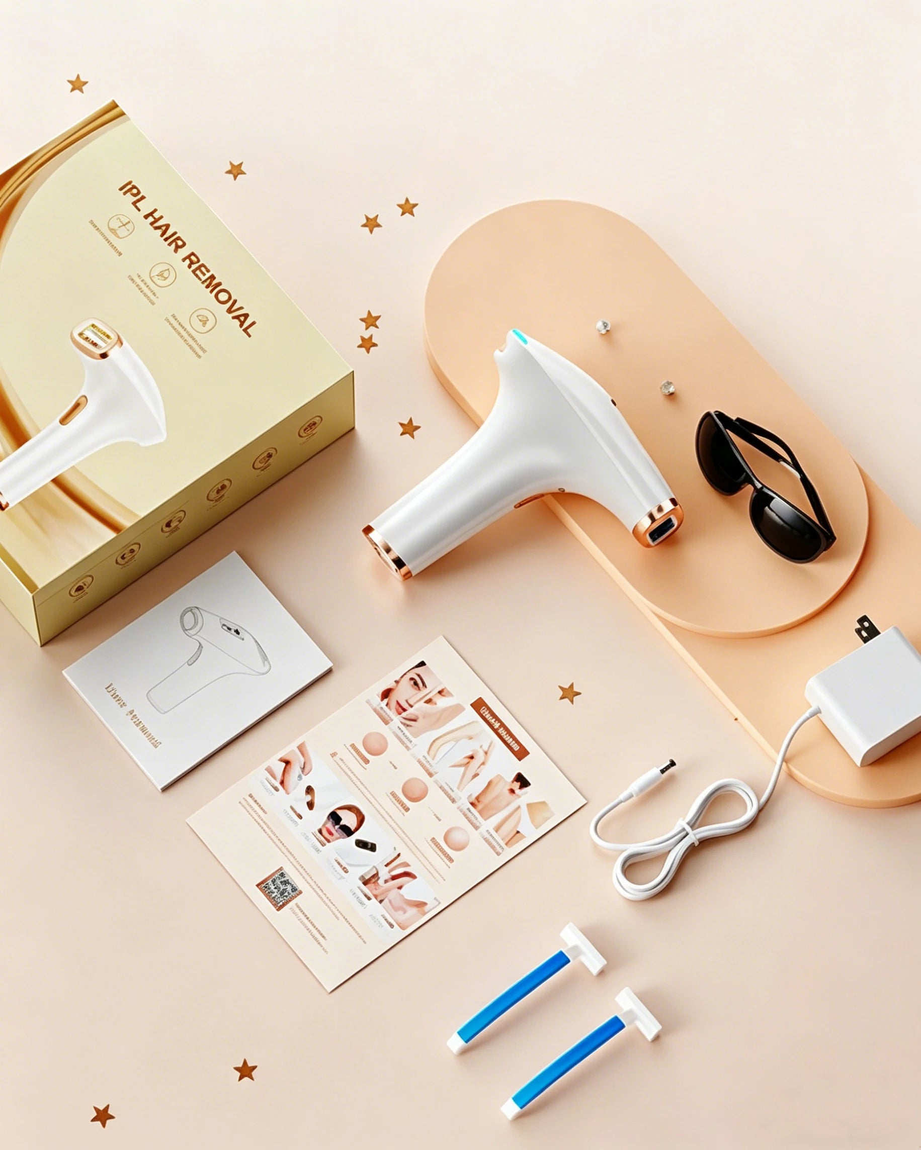IPL Laser Epilator — 999,900 Flashes Permanent Hair Removal for Home Use