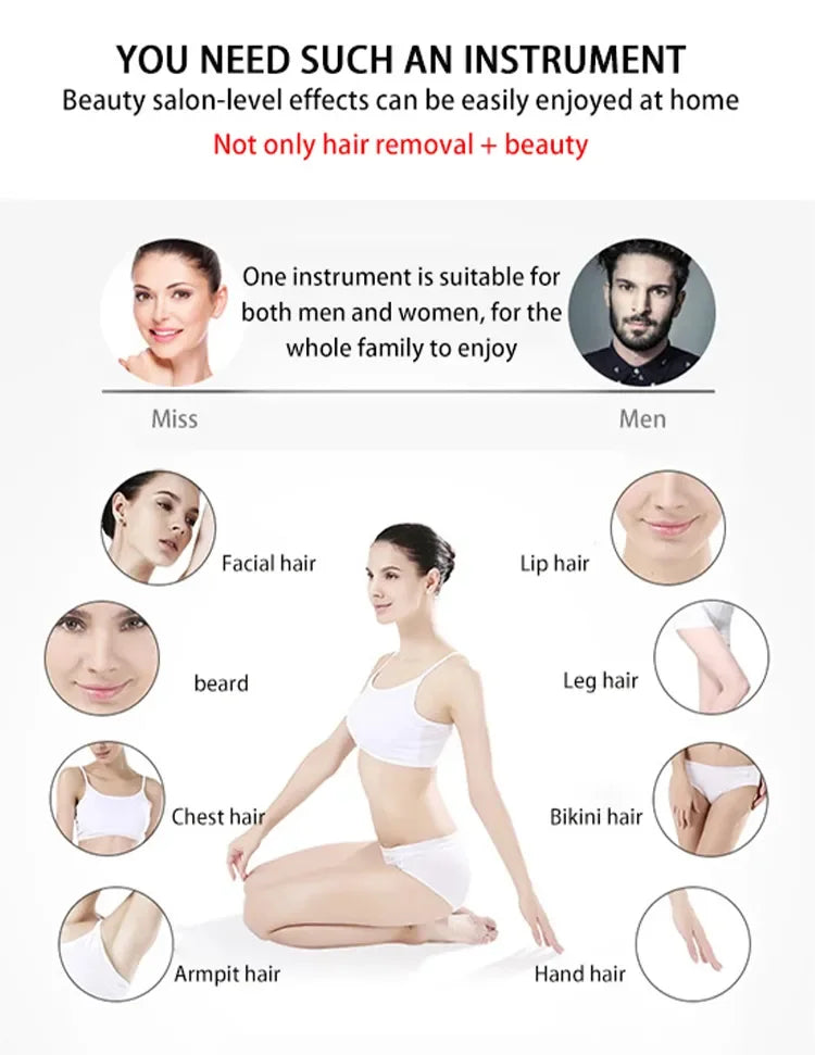 Portable Soprano 3000W Professional Diode Laser Hair Removal Machine