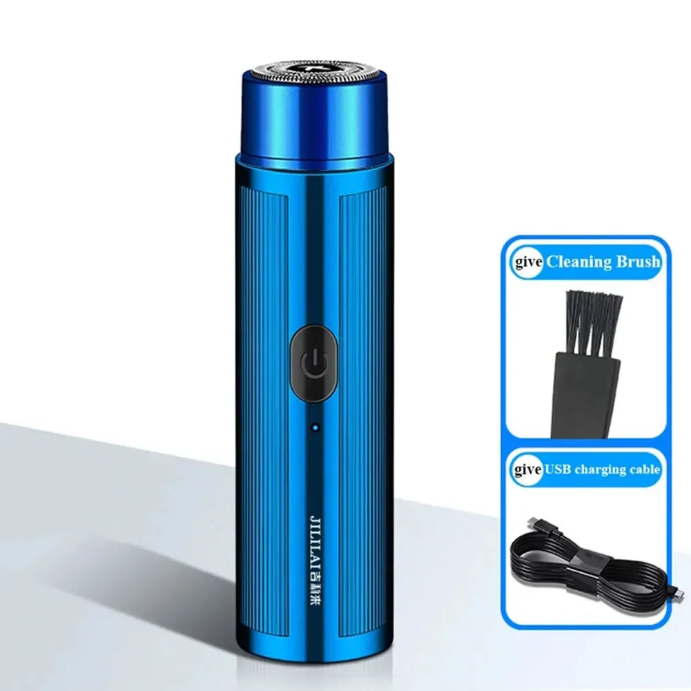 Men's Mini Automatic Travel Razor — Rechargeable Portable Electric Beard Shaver