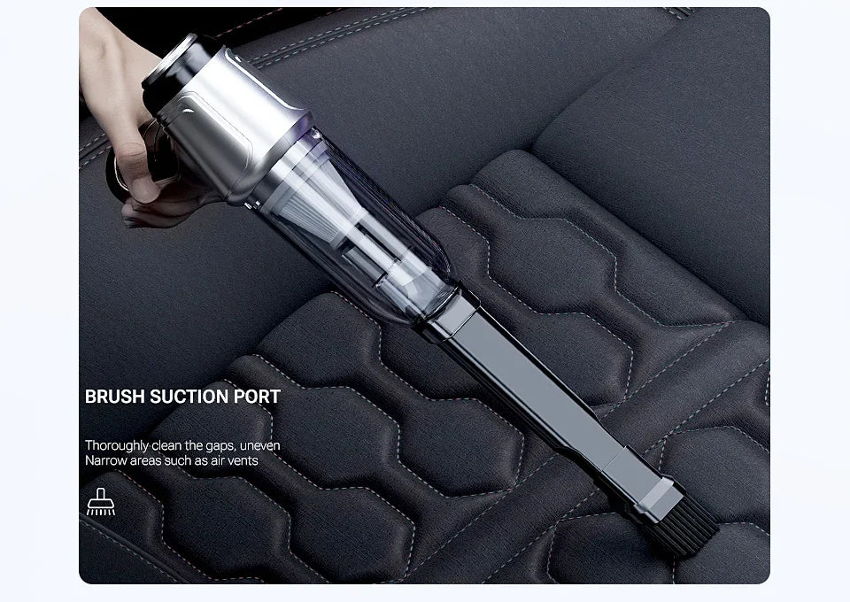 SZUK 2026 Car Vacuum Cleaner 15000Pa — Mini Handheld Wireless Strong Suction