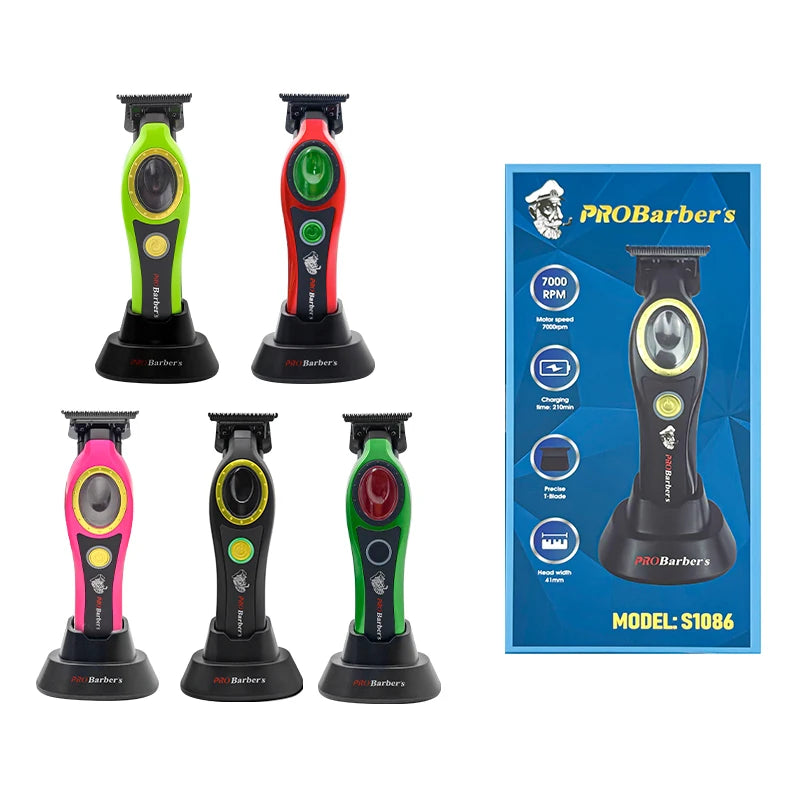 High Power Multifunctional Hair Clipper — Rechargeable Electric Men's Trimmer & Shaver