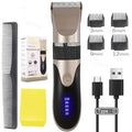 Hair Clipper Kit — Electric Trimmer with Comb & 4 Guide Caps for Precise Cutting