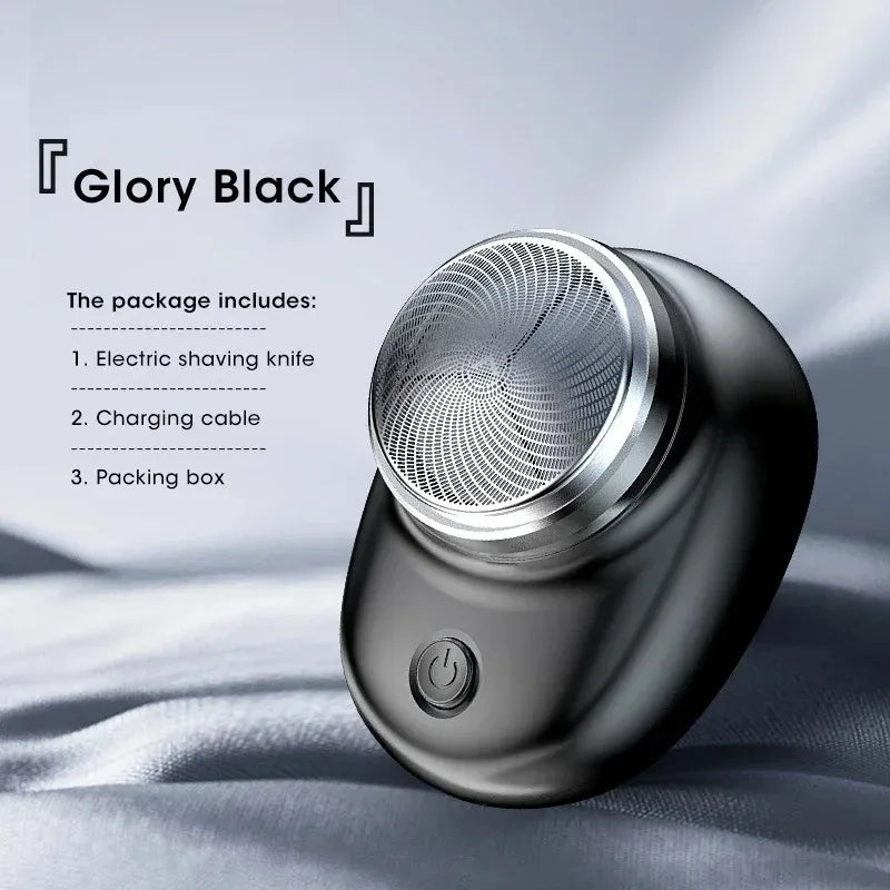Pocket Mini Travel Electric Shaver — Rechargeable Wireless Detachable Facial & Body Trimmer