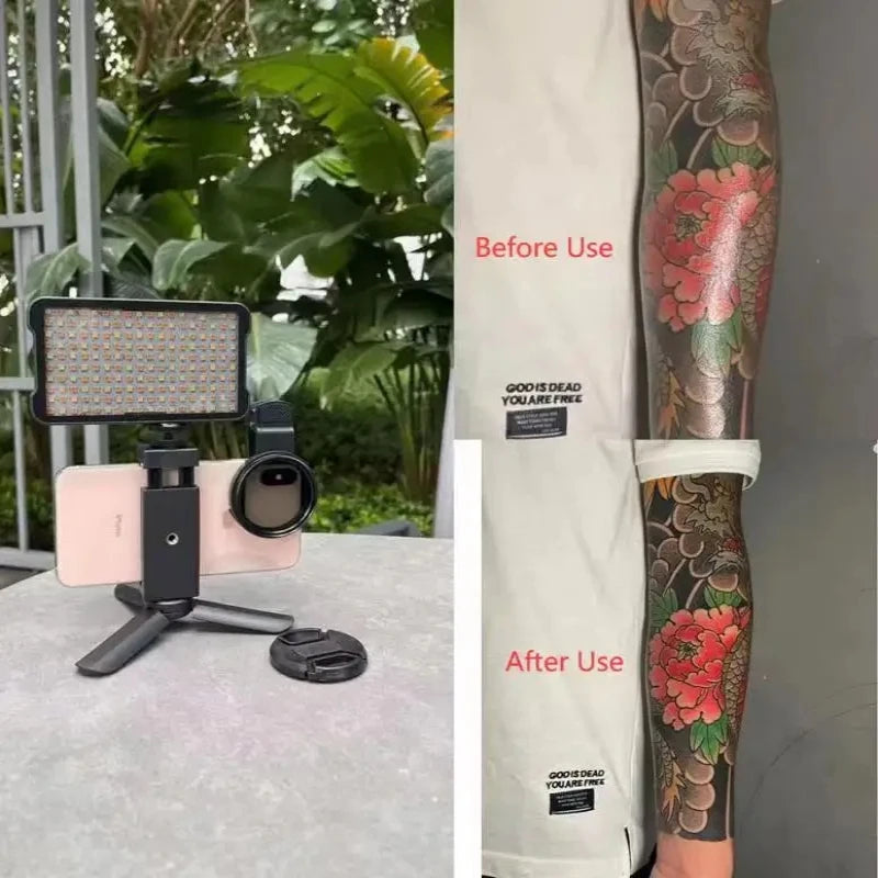 52mm CPL Phone Lens Filter — Eliminate Glare on Tattoo Photography