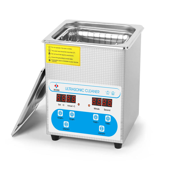 2L Ultrasonic Cleaner 40kHz — Jewelry, Watch & Eyeglasses Ultrasound Bath Machine