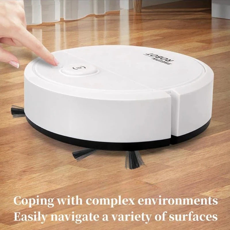 XMSJ Smart Sweeping Robot 2026 — Strong Suction, Washable Mop for Pet Hair & Hard Floors