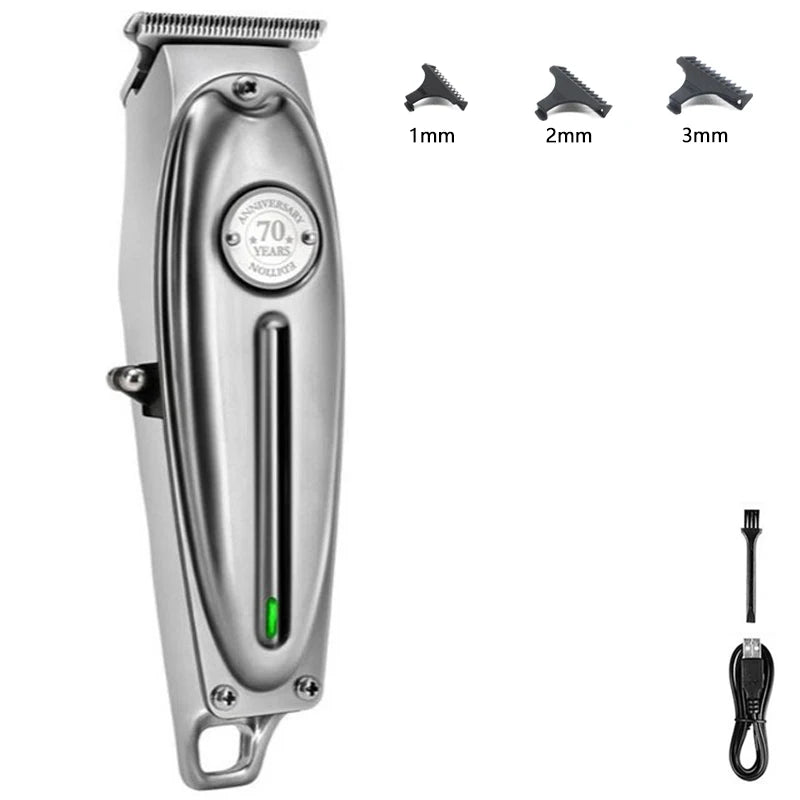 Kemei KM-1949 Pro Full Metal Hair Clipper — Professional Electric Barber Trimmer for Men